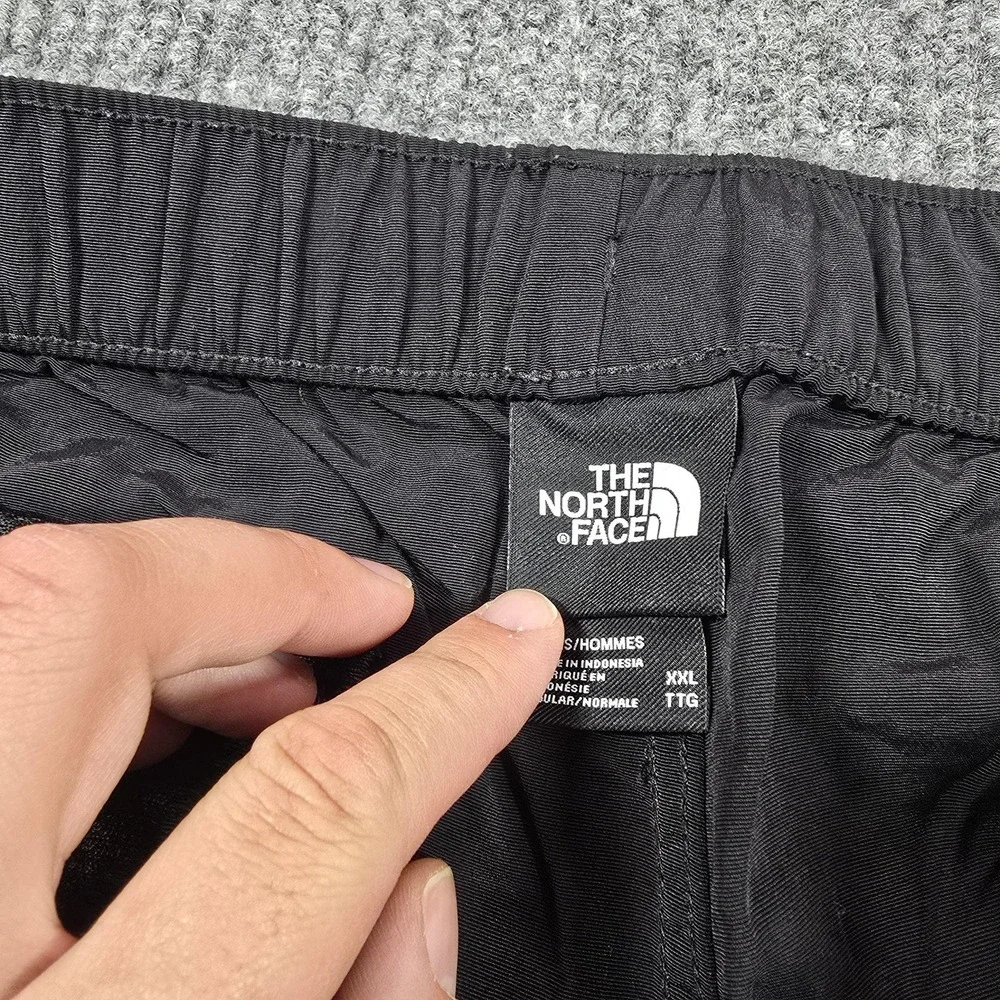 The North Face Pants Mens‎ 42x29 Black Nylon Elastic Waist Hiking Outdoors Fish